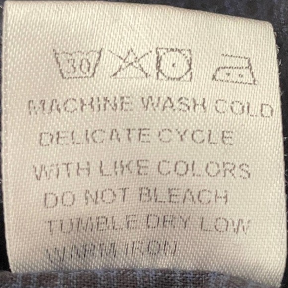 🍀Shades of Grey By Micah Cohen Blue Micro Check Summer Romper Size S - Picture 8 of 9